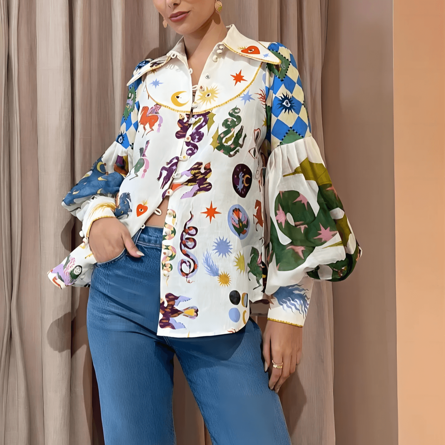 Camisa Gypsy Longo VIEUX OFICIAL
