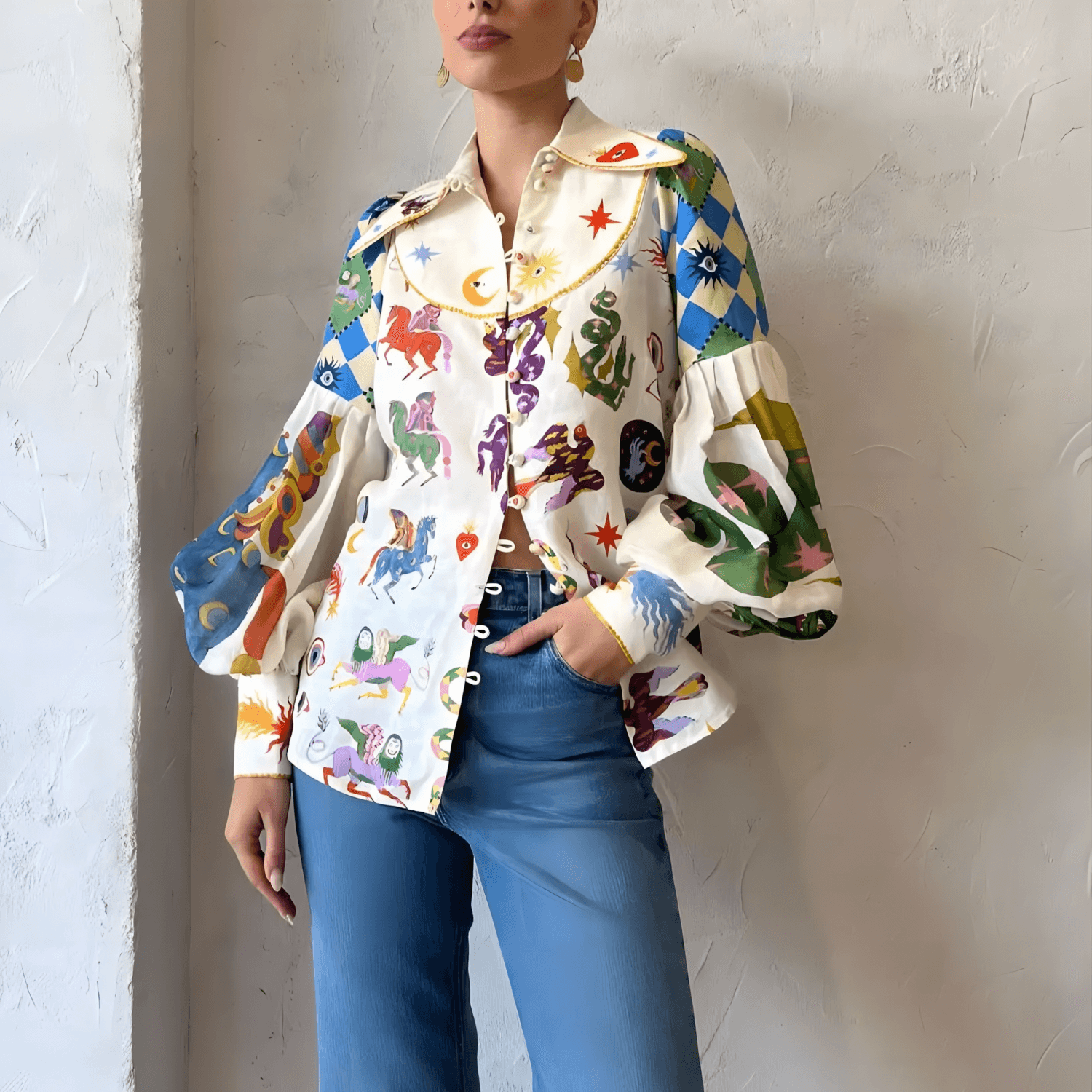 Camisa Gypsy Longo VIEUX OFICIAL