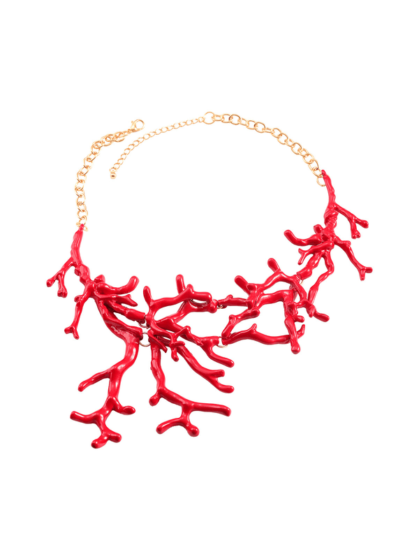 Colar Lysiane Vermelho VIEUX OFICIAL