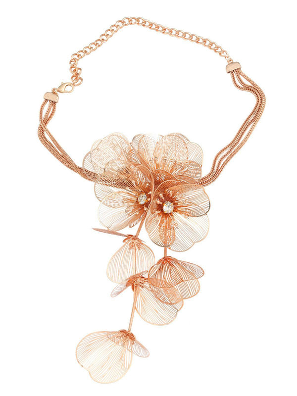 Colar Saphirine Dourado VIEUX OFICIAL