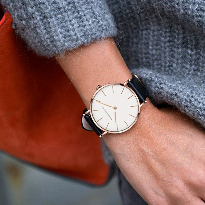 Relógio Montre Blanche Ligne Pure VIEUX OFICIAL
