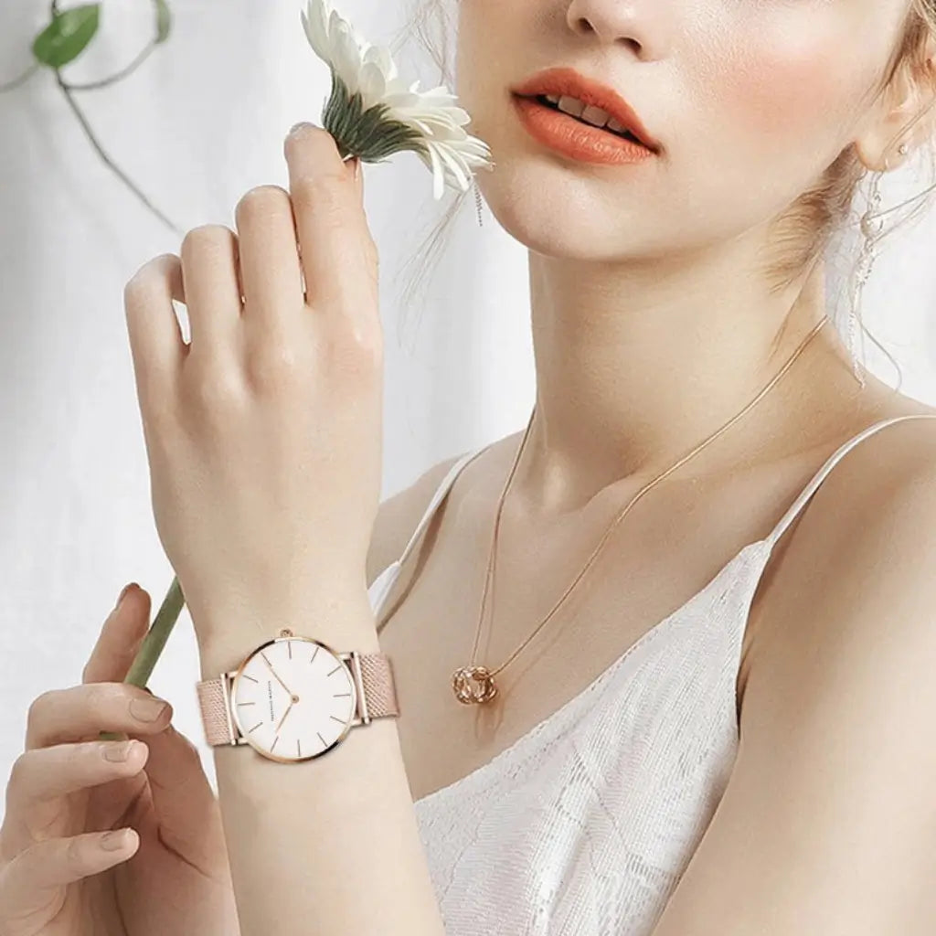 Relógio Élégance Rose Cannes VIEUX OFICIAL