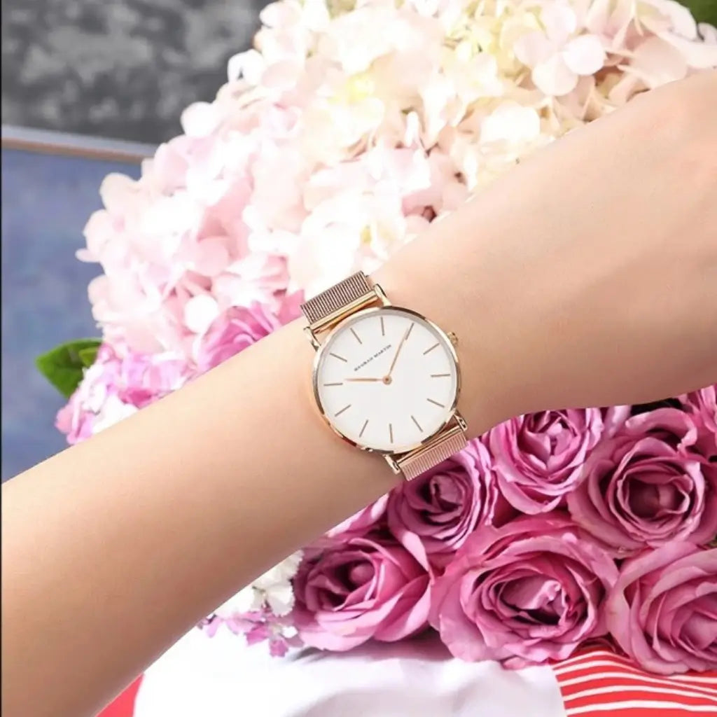 Relógio Élégance Rose Cannes VIEUX OFICIAL