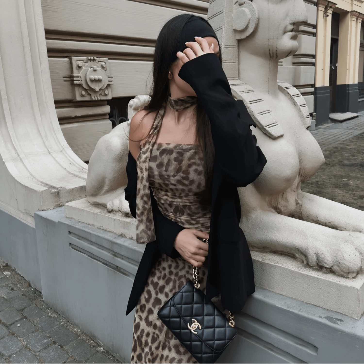 Top Margaux Curto Leopardo VIEUX OFICIAL