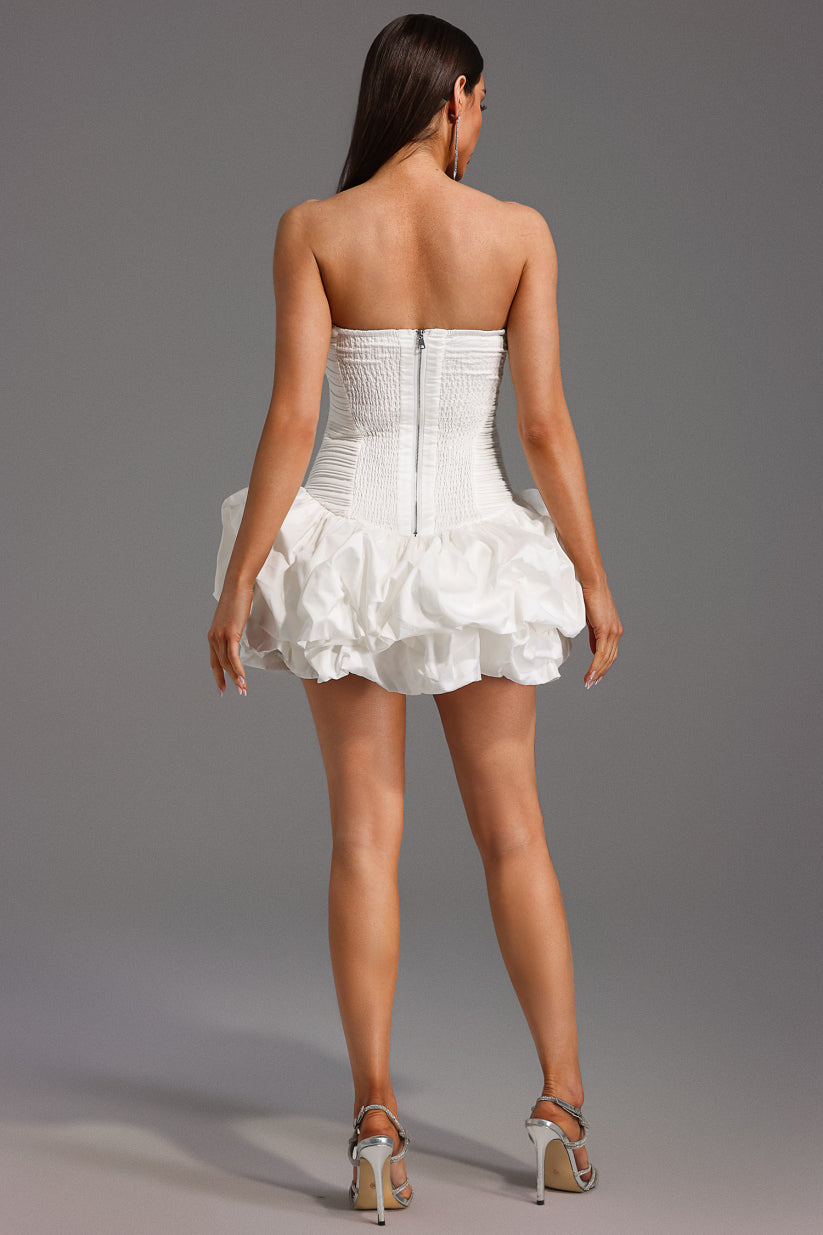 Vestido Etoile Branco Curto VIEUX OFICIAL