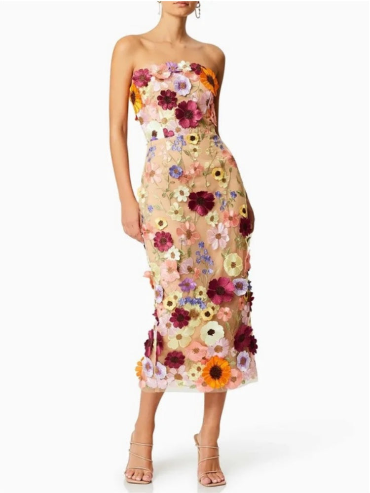 Vestido Favre Curto Floral VIEUX OFICIAL