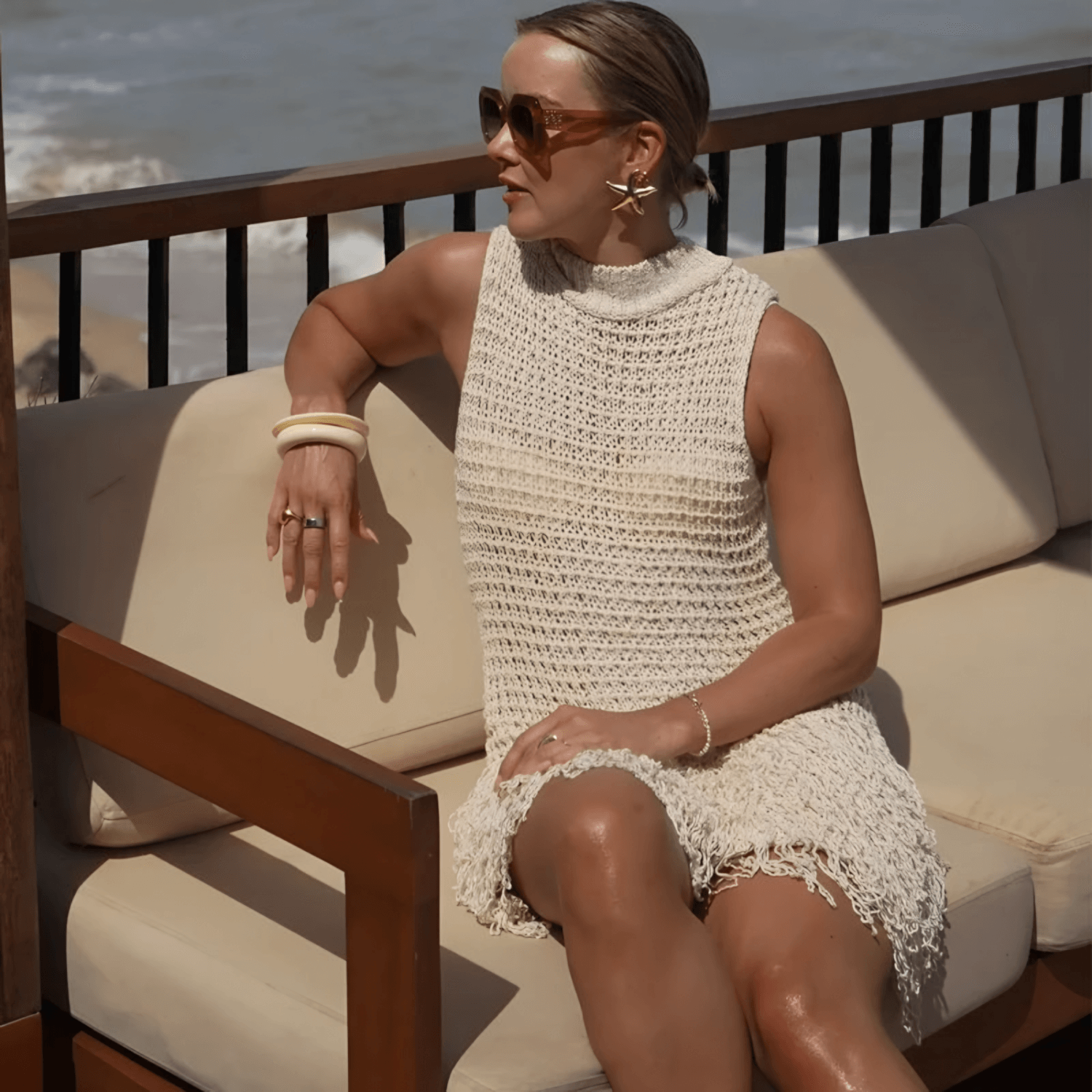 Vestido Sable Clair VIEUX OFICIAL