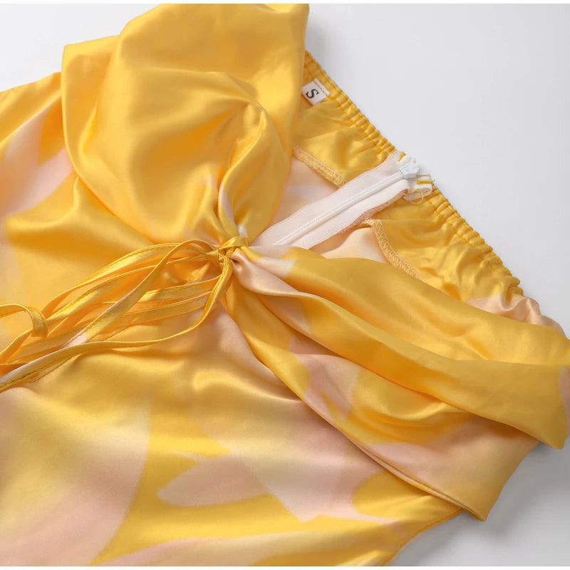 Vestido Serre Longo Amarelo VIEUX OFICIAL