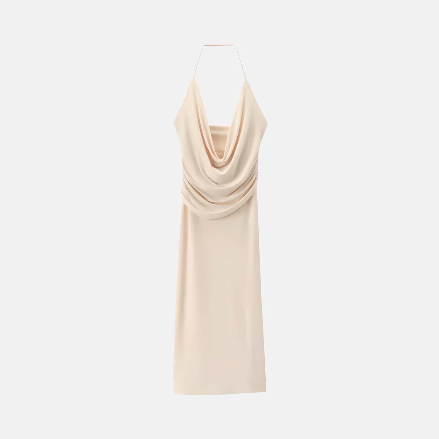 Vestido Skin Longo Bege VIEUX OFICIAL