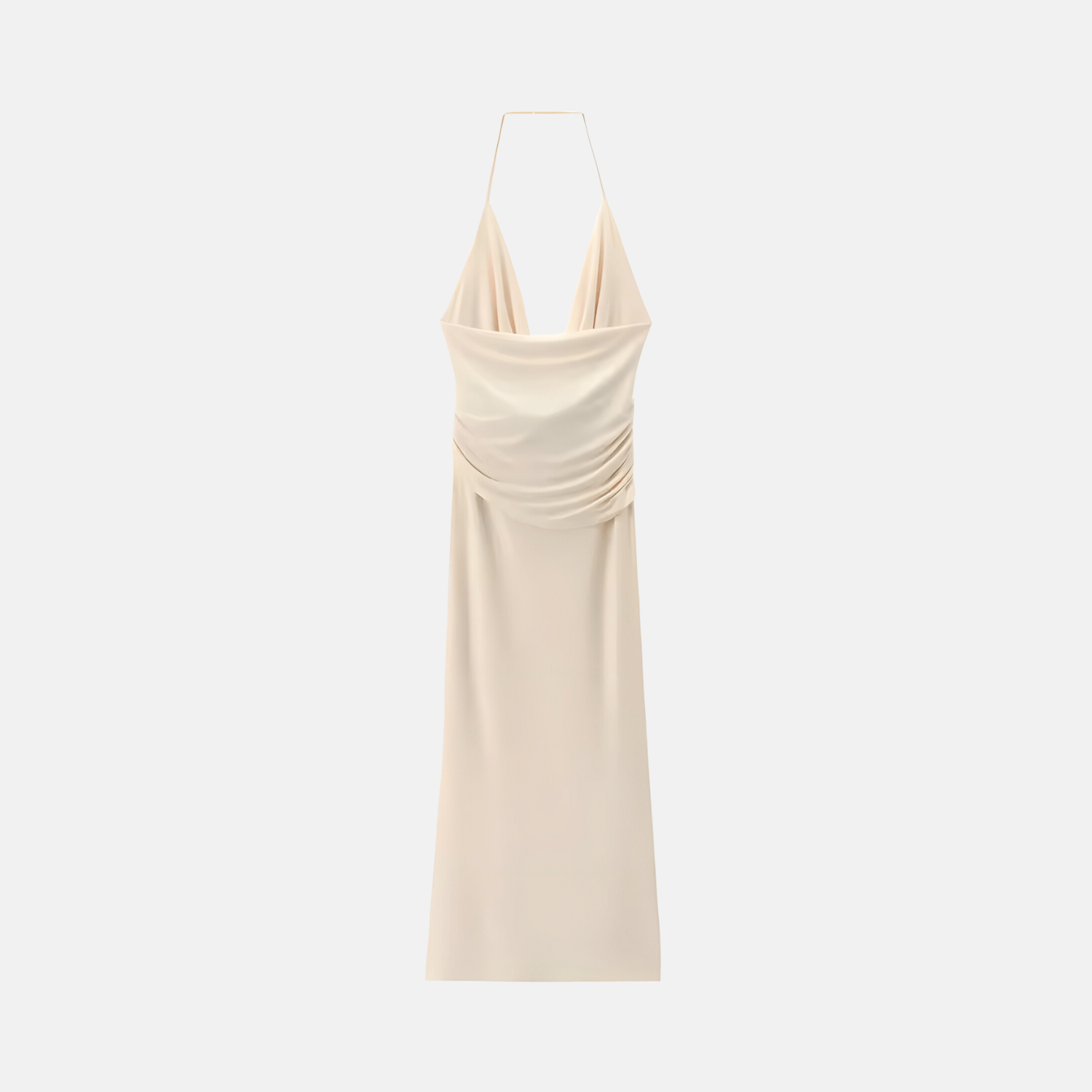 Vestido Skin Longo Bege VIEUX OFICIAL