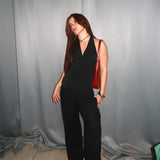 Conjunto Feminino Alfaiataria Colete Frente Única e Calça Pantalona – Sinfonia - VIEUX OFICIAL