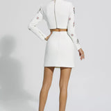 Conjunto Orné de Cristaux