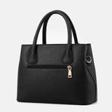 Bolsa de Couro Feminina Modelo Satchel Margaux