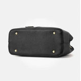 Bolsa de Couro Feminina Modelo Satchel Margaux