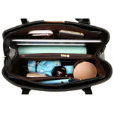 Bolsa de Couro Feminina Modelo Satchel Margaux
