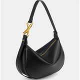 Bolsa de Ombro Preta Lunelle