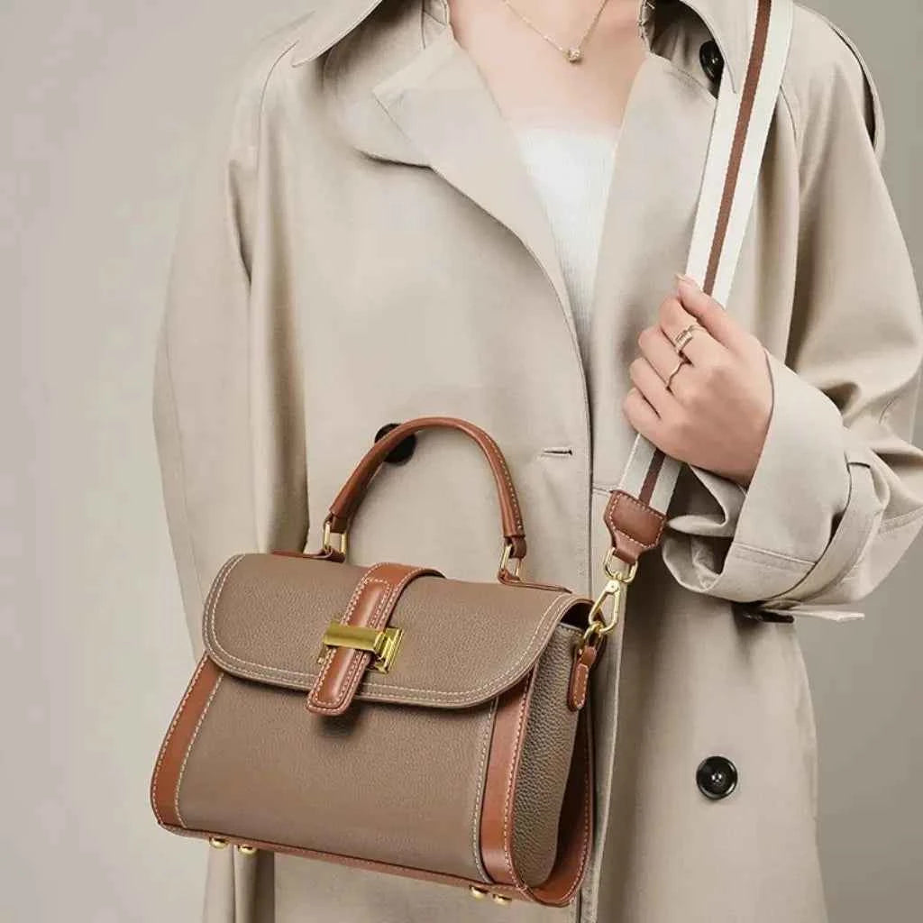 Bolsa Feminina Transversal Marrom Maélie