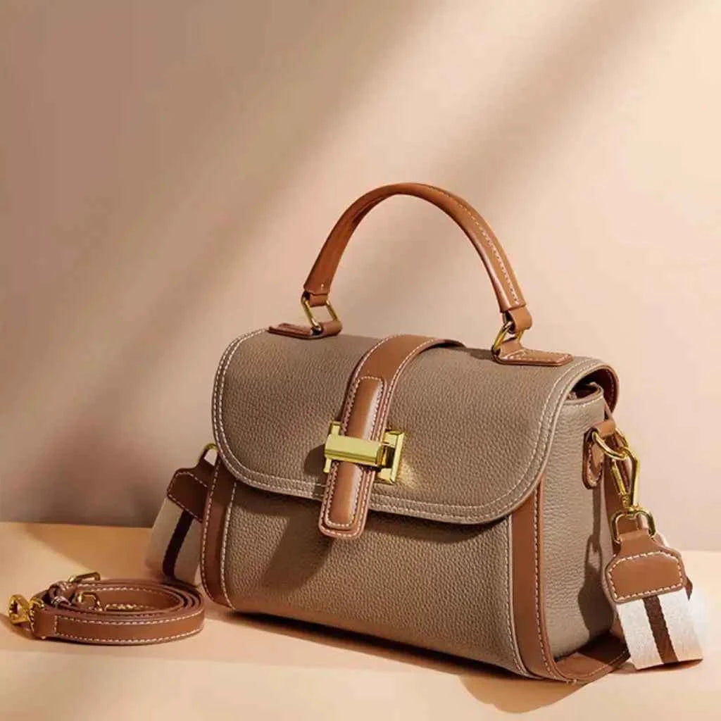 Bolsa Feminina Transversal Marrom Maélie