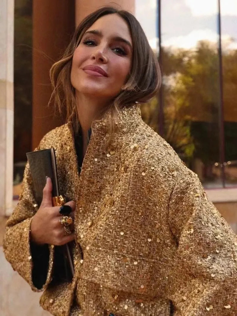  Blazer Gigot Longo Dourado VIEUX OFICIAL