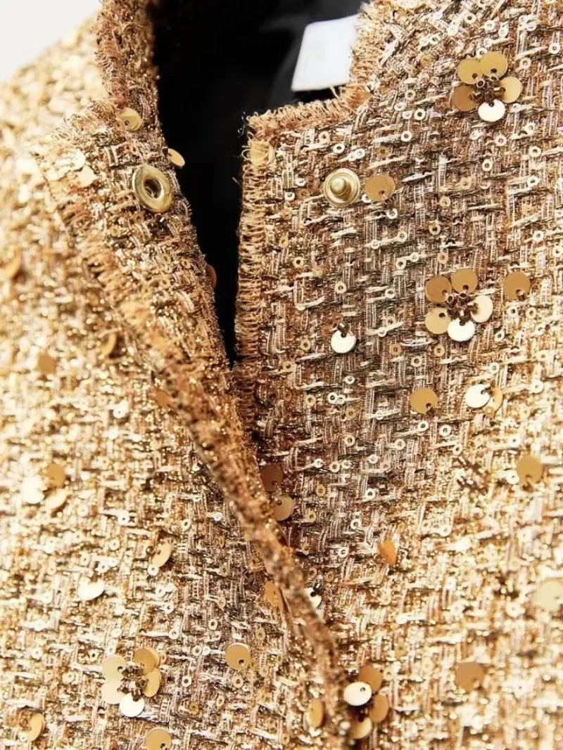  Blazer Gigot Longo Dourado VIEUX OFICIAL