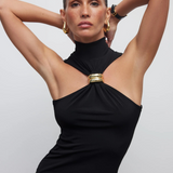 Blusa halter sem mangas para a noite Esprit VIEUX OFICIAL