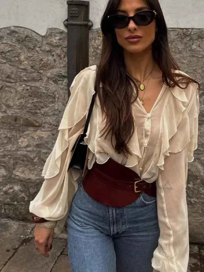 Blusa Ruisseau Curta