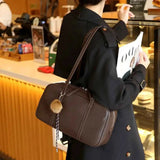 Bolsa de ombro com charm de pompom Armance VIEUX OFICIAL