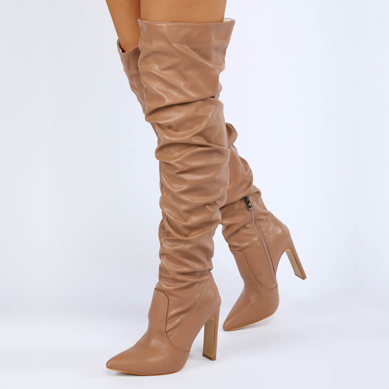 Bota over the knee de luxo VIEUX Evadne VIEUX OFICIAL
