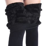 Calça Legging Feminina Térmica com Interior Peluciado e Cintura Alta – Bourse