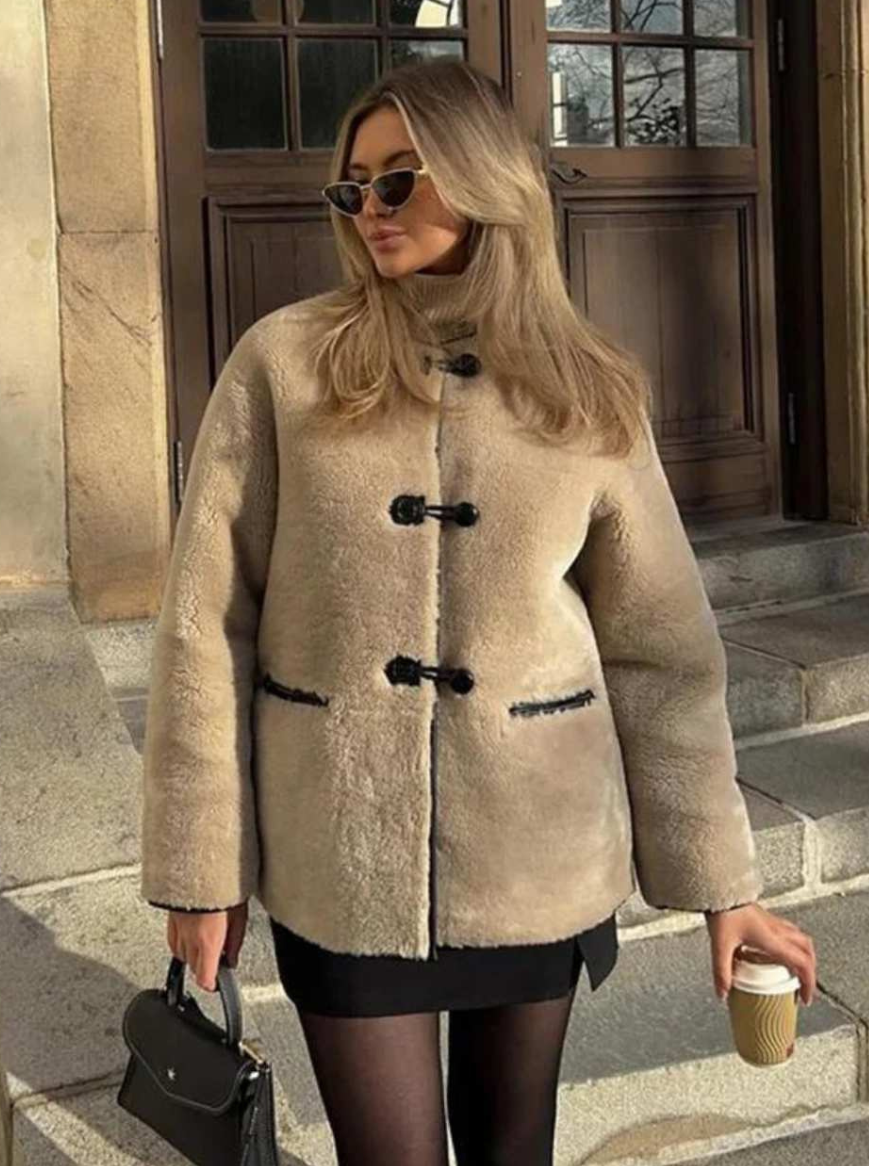 Casaco Peluciado de Inverno - Luxembourg VIEUX OFICIAL