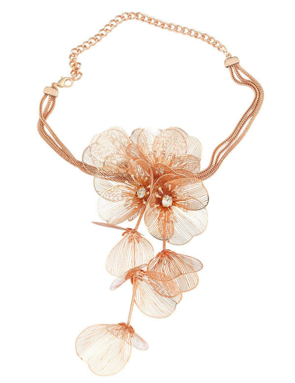 Colar Saphirine Dourado VIEUX OFICIAL