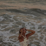 Conjunto Feminino de Crochê com Top Tomara que Caia e Minissaia com Flores 3D – Roch