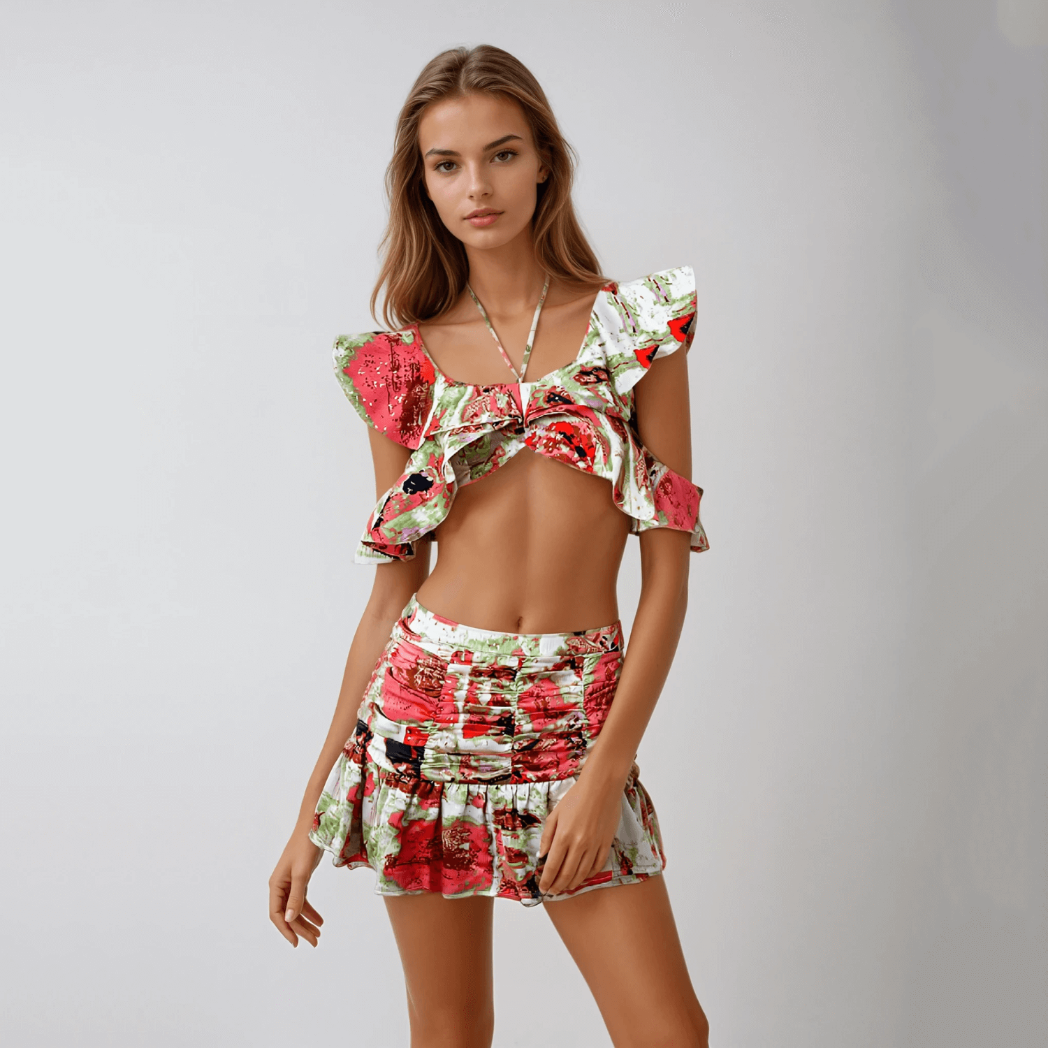 Conjunto Bellagio Curto Floral - VIEUX OFICIAL