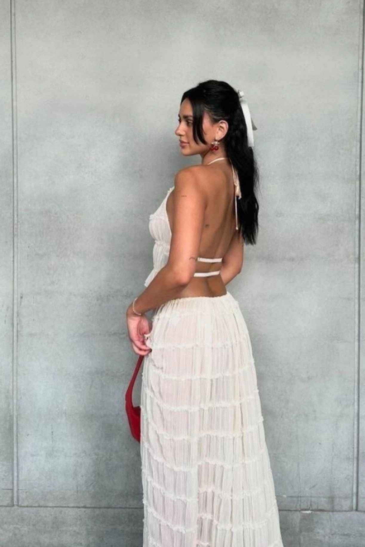 Conjunto Boudet Longo Branco - VIEUX OFICIAL