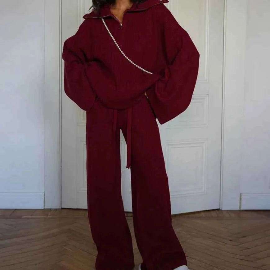 Conjunto Cour Longo Vinho