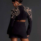 Conjunto Parenthèse Curto Preto