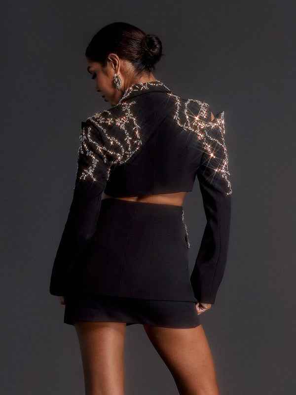 Conjunto Parenthèse Curto Preto