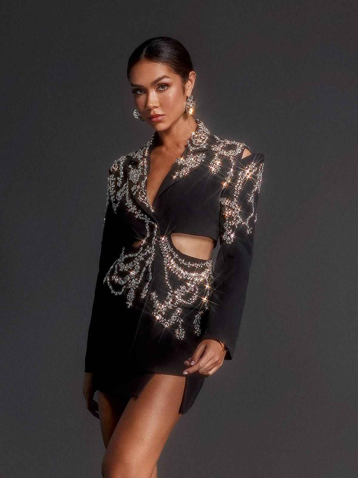 Conjunto Parenthèse Curto Preto