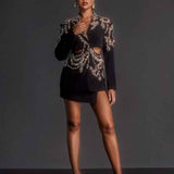 Conjunto Parenthèse Curto Preto