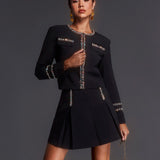 Conjunto Éléonore Curto PretoVIEUX OFICIAL