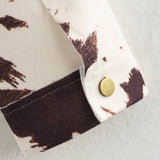 Jaqueta Trucker de Couro Eco Animal Print – Maison