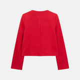 Jaqueta Cropped Preta com Botões Dourados – Blaston - VIEUX OFICIAL