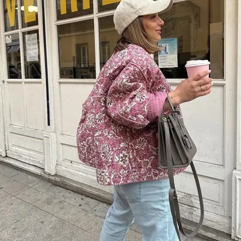 Jaqueta Mist Longa Rosa VIEUX OFICIAL