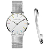 Relógio Montre Lumière Argentée VIEUX OFICIAL