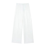 Conjunto Feminino Alfaiataria Colete Frente Única e Calça Pantalona – Sinfonia - VIEUX OFICIAL
