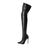 Bota feminina de salto fino de luxo VIEUX Vaelia VIEUX OFICIAL
