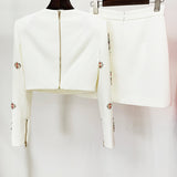 Conjunto Orné de Cristaux