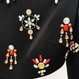 Conjunto Orné de Cristaux