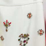Conjunto Orné de Cristaux