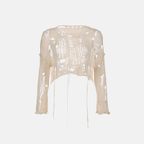 Top Couderc Longo Branco VIEUX OFICIAL
